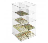 E-284 EPS-B Espositore da banco per schedine, gratta e vinci ecc in plexiglass t