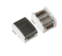 E.4076 BLOCCO DISTRIBUZIONE 4X7 100A 500V