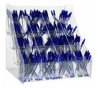 E-411 EPP-D Porta penne da banco in plexiglass trasparente DA BANCO 16 41.00 34.