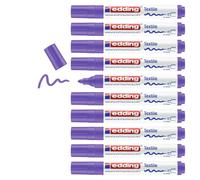 E-4500 Edding-Set di pennarelli indelebili, a punta conica, per biancheria, 2 a