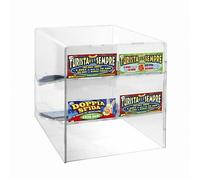 E-511 EGV-A Espositore gratta e vinci da banco in plexiglass trasparente DA BANC