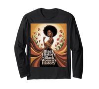 E Ancora io Aumento Melanin Black History Giustizia razziale Donne Maglia a Manica