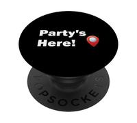 È arrivata una festa divertente Jersey Shore Seaside Heights NJ Snooki PopSockets PopGrip Adesivo