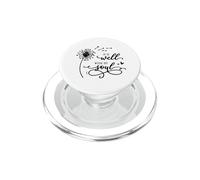 È Bene Con La Mia Anima Carino Dente Di Leone Che Soffia PopSockets PopGrip per MagSafe