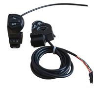 E-Bike 3-in-1 Switch Headlight Gear 22mm(3 speed) | 3-in-1 function, headlight and gear control, flip switch design, 22mm fit, easy install