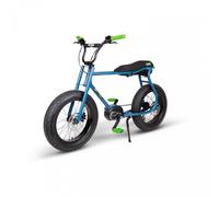 E-Bike Lil'Buddy Active Line Blu con Dettagli Verdi - Bici Elettrica Urbana