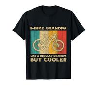 E-bike Nonno | Amanti della bicicletta elettrica della bici elettrica per il nonno Maglietta