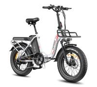 E-bike pieghevole FAFREES F20 Max con batteria LG da 48 V 30 Ah, display LCD - Bianco - Nouvo