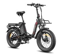 E-bike pieghevole FAFREES F20 Max con batteria LG da 48 V 30 Ah, display LCD - nera - Nouvo