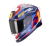 Scorpion EXO-R1 Evo Air Coup Casco, rosso-blu, taglia M