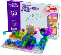 E-Blox Building Blocks STEM Circuit Kit, 120 Projects, Build Your Own Sound Mach