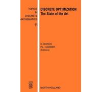 E. Boros P.L. Hammer Discrete Optimization (Copertina rigida)