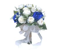 e bouquet da sposa leggero con pizzo una splendida composizione floreale