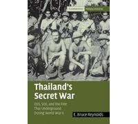 E. Bruce Reynolds Thailand's Secret War (Tascabile) Cambridge Military Histories