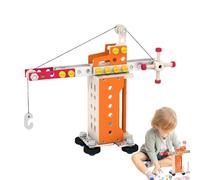 E Bulloni In Legno Per Bambini,Set Di Gioco Per Abilità Motorie Fini Dei Piccoli,Gioco Costruzione Legno e Bulloni per Bambini - Per Età 3+, Abilità Motorie Finie, Bambine Prescolare, Viaggio, Festa,