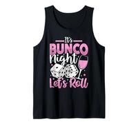 È Bunco Night Let's Roll Funny Bunco Player Game Women Canotta