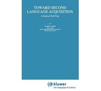 E.C. Klein Toward Second Language Acquisition (Copertina rigida)