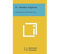 E C McEniry P D Mezard St. Thomas Aquinas (Copertina rigida)