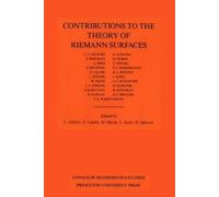 E. Calabi Contributions to the Theory of Riemann Surfaces (Tascabile)