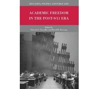 E. Carvalho Academic Freedom in the Post-9/11 Era (Tascabile)