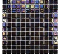 e-ceramica 8436028841202 - Mosaico in vetro, colore: Nero