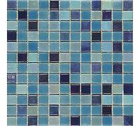 e-ceramica 8436028842407 - Mosaico in vetro, colore: Blu