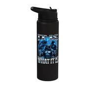È ciò che Alpha Wolf Meme Sayings Beta Unhinged Brainrot Stainless Steel Insulated Water Bottle
