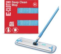 E-Cloth Deep Clean Mop Mocio Umido in Microfibra, Blu e Argento, New Version