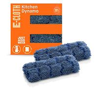 E-Cloth Kitchen Dynamo, spugna in microfibra antigraffio di alta qualità, ideale per la pulizia di piatti, lavello e piano di lavoro, colore blu, confezione da 2