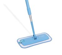 E-Cloth lavatore 8930251-Scopa con Manico telescopico, in Microfibra, Colore: Blu, 33 x 14 x 98 cm