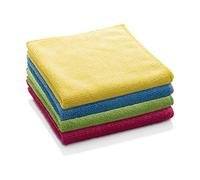 Polti EBP E-Cloth Kit 2 Panni in Microfibra per la Pulizia del Bagno, Super Assorbenti, Lavabili in Lavatrice 90°, Pulizia senza Sostanze Chimiche, Rimuove Sporco e Calcare senza Lasciare Aloni, Giallo