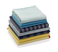 E-Cloth Set di 8 pezzi per la pulizia della casa, contiene più panni in microfibra per la pulizia della casa, spolverare e lucidare le superfici, bagno, cucina e auto, lavabili e riutilizzabili, 100 pezzi