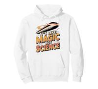 È Come la magia, ma la Scienza Fisica Maglev Train Felpa con Cappuccio