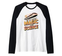 È Come la magia, ma la Scienza Fisica Maglev Train Maglia con Maniche Raglan