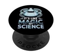 È come la magia, ma la scienza fisica Maglev Train PopSockets PopGrip Adesivo