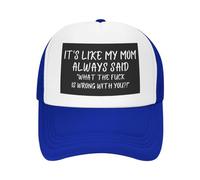 È come se mia madre avesse detto "Cappello a rete, cosa c'è che non va in