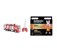 e Control Truck w/Light Up Lights & Shoots Water + Batterie Duracell Optimum AA(pacco da 8)- Alcaline da1.5V -Fino al 200%di extra durata o extra potenza -Soddisfano i requisiti dei dispositivi moder