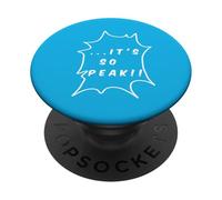 È così picco Slang Burst Graphic - Bold Minimal Line Art PopSockets PopGrip Adesivo