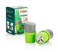 E-COSMOS Affettatrice per frutta secca, per tagliare il cioccolato, per tagliare pista, mandorle, anacardi, con lama 3 in 1, il colore può variare (confezione da 1)