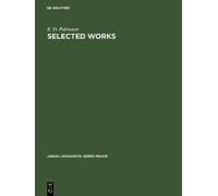 E. D. Polivanov Selected Works (Copertina rigida) Janua Linguarum. Series Maior