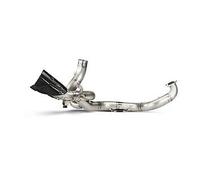 E-D12E4 AKRAPOVIC Collettore non omol. DUCATI MULTISTRADA1200/1200S 15-17