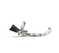E-D12E4 - Collettore Scarico Akrapovic Titanio Ducati Multistrada 1200