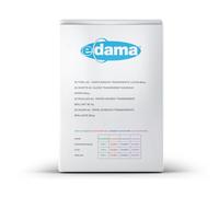 e-dama 100 Fogli Adesivi Stampabili A3 (297 x 420 mm), Carta Fotografica Adesiva Lucida per Stampa Laser, Bianco Con Retrotagli
