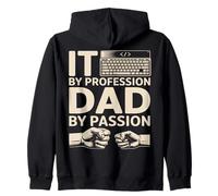 È di Professione, papà, per Passione, Coding Father. Felpa con Cappuccio