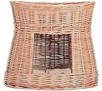 E di wicker24 481 - 50/P Gatto Cesto in Vimini, Cestino, Honiggelb, 50 x 40 x 45 cm
