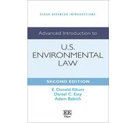 E. Donald Elliott Daniel C. Esty Advanced Introduction to U.S. Envir (Tascabile)