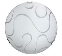 E-ENERGY Onda Lampada Plafoniera 2 Lampadine E27 40 Cm Ondina