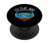 È Flat Bro - Flat Earth Society Flat Earther PopSockets PopGrip Adesivo