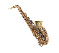 E Flat Sassofono Contralto Simulazione Di Rame Antico Con Custodia Per Strumenti Musicali Professionali