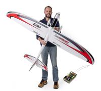 E-flite Conscendo 2.0m BNF Basic AS3X+ andSAFE Select Aliante elettrico acrob...